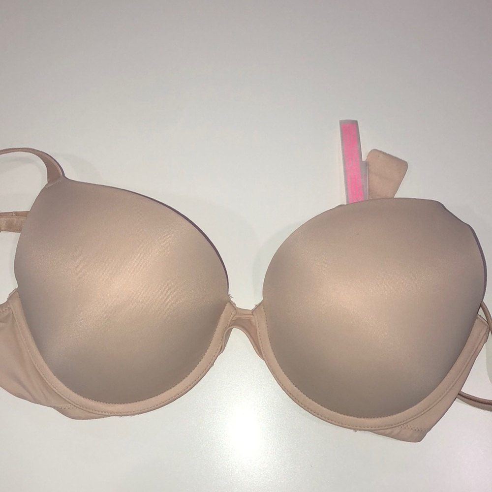 pink push up bra